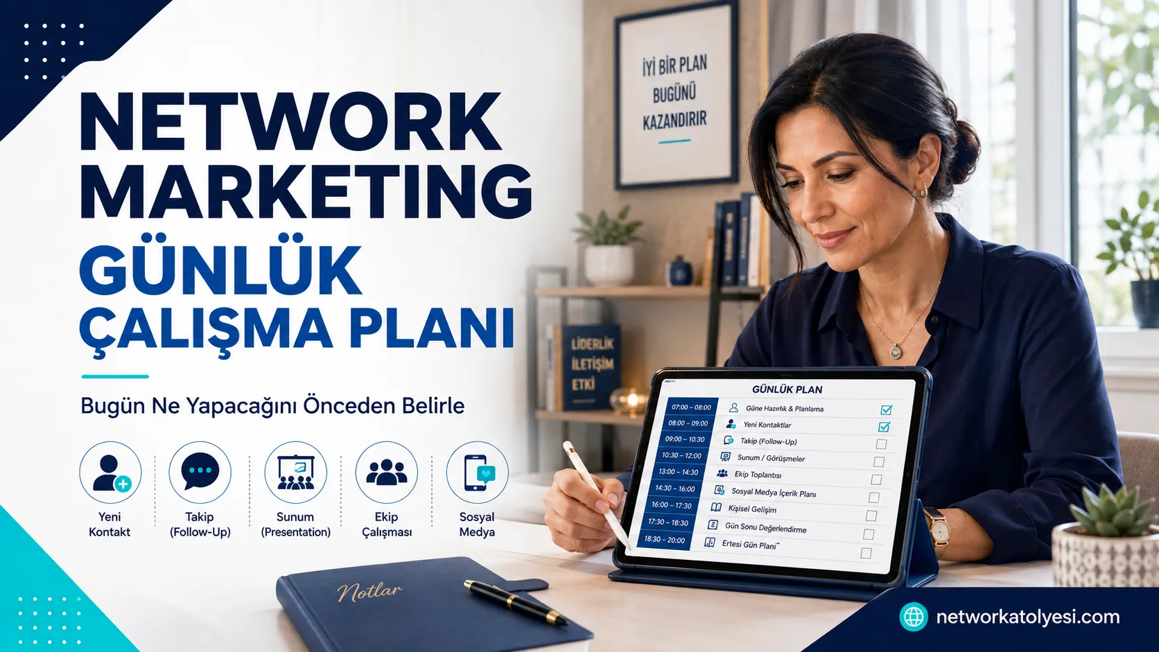 network marketing günlük çalışma planı nasıl hazırlanır