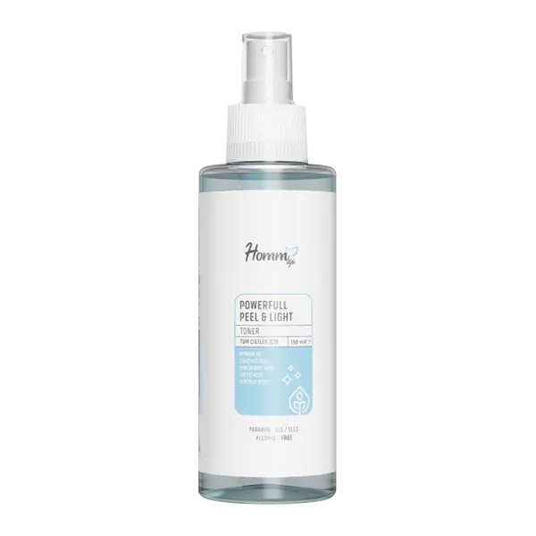 HOMM LIFE POWERFULL PEEL&LIGHT TONER 150 ML HOMM LIFE POWERFULL PEEL&LIGHT TONER 150 ML